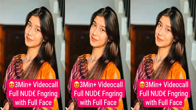 Cute Desi GF Viral Snapchat Videocall Full Nude Fingering
