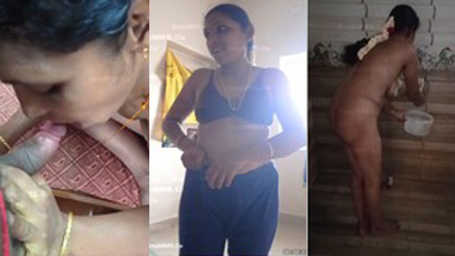Tamil Village Wife Blowjob & Nude Fuck Video HD