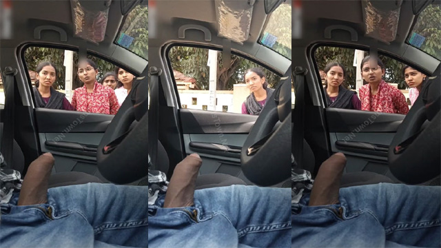 Daring Guy Flash Dick – College Girls Inside Car Viral Mms