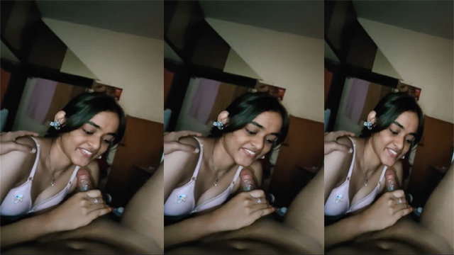 Tamil Young Girl Blowjob to her lover Video Free Watch