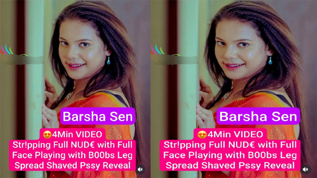 Barsha Sen Famous Model Latest – Stripping With Full Face Viral Watch