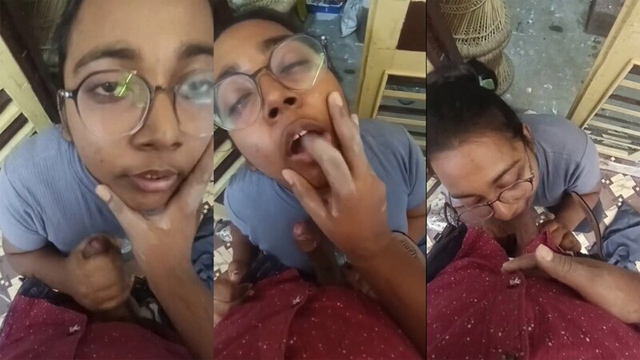 Desi Cockled Wife Deepthroat Blowjob Viral 4mins