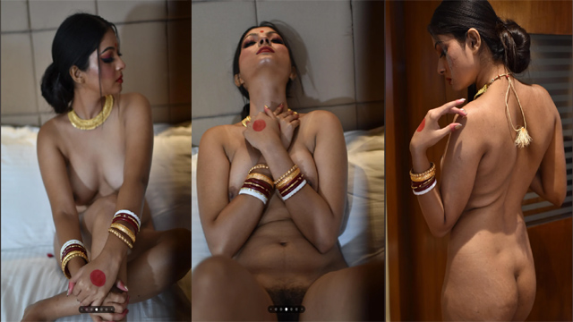 Newly Married Wife – Honeymoon Trip Mms Video HD