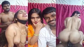 Model Garima Couple – Doggy Style So Hard Creampie