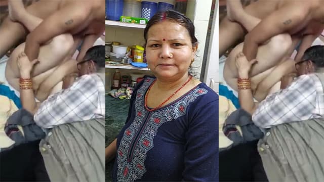 Chubby Mature Aynty Painful Fucking Threesome