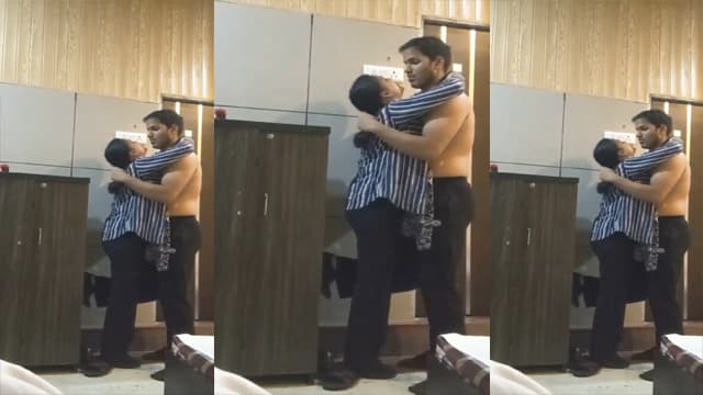 Rich Couple Blowjob Standing Fuck MMS