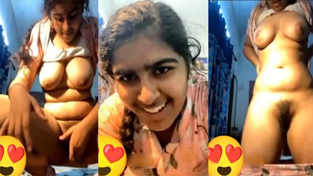 Beautiful Tamil Girl Showing – Fingering Her Pussy