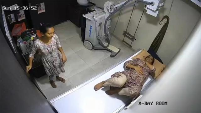 Nurse Injection On Her Sexy Ass Leaked CCTV Cam