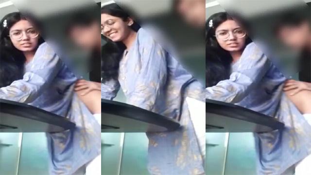 Glasses Horny Teacher Showing & Hard Fucking