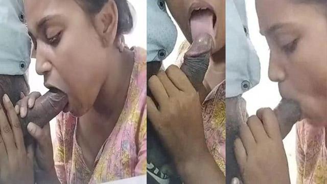 Outdoor Desi Randi Sucking Big Uncle Cock