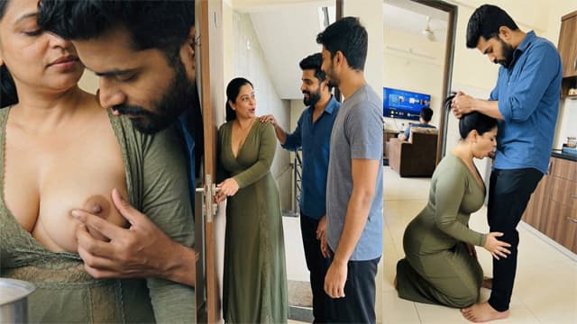 Indian Guy Fuck his Friend Mom