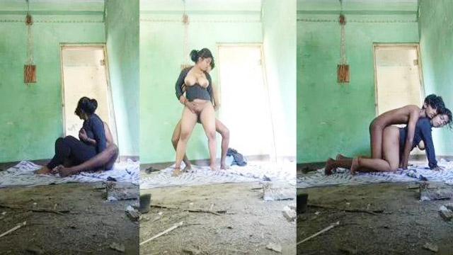 Busty Figure Outdoor Building Doggy Fucks With Engineer