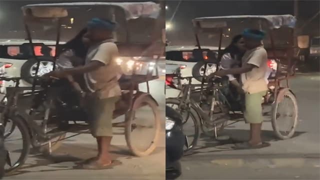 Randi Hhabhi Giving Handjob to Rikshawala Viral Video