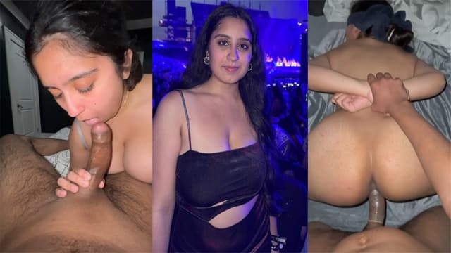 Beautiful BigAss Sexy Indian Horny Gf Blowjob And Doggy Fuck With Moaning