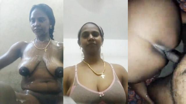 Nasty Tamil Aunty Bath Fuck And Licking Leak
