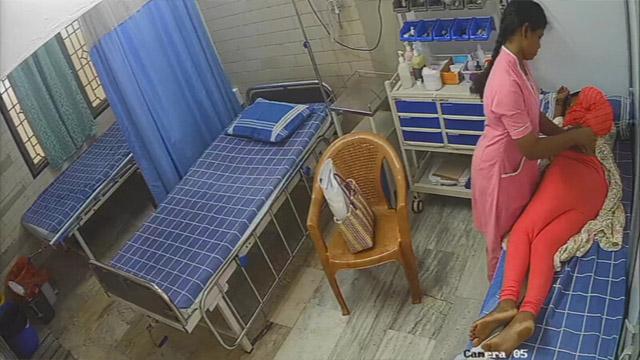 Desi Tamil Aunty Clinic Inject On Big Ass Viral