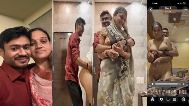 Rajasthani Aunty Affair Fucking Young Neighbour Guy
